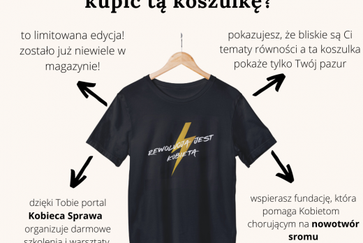 Magazyn Kobieca Sprawa wspiera fundację!